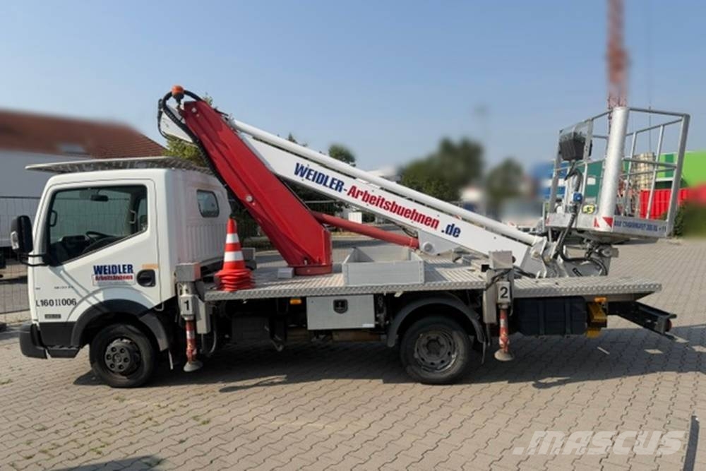 Multitel MT162 المنصات الهوائية المثبتة على شاحنة