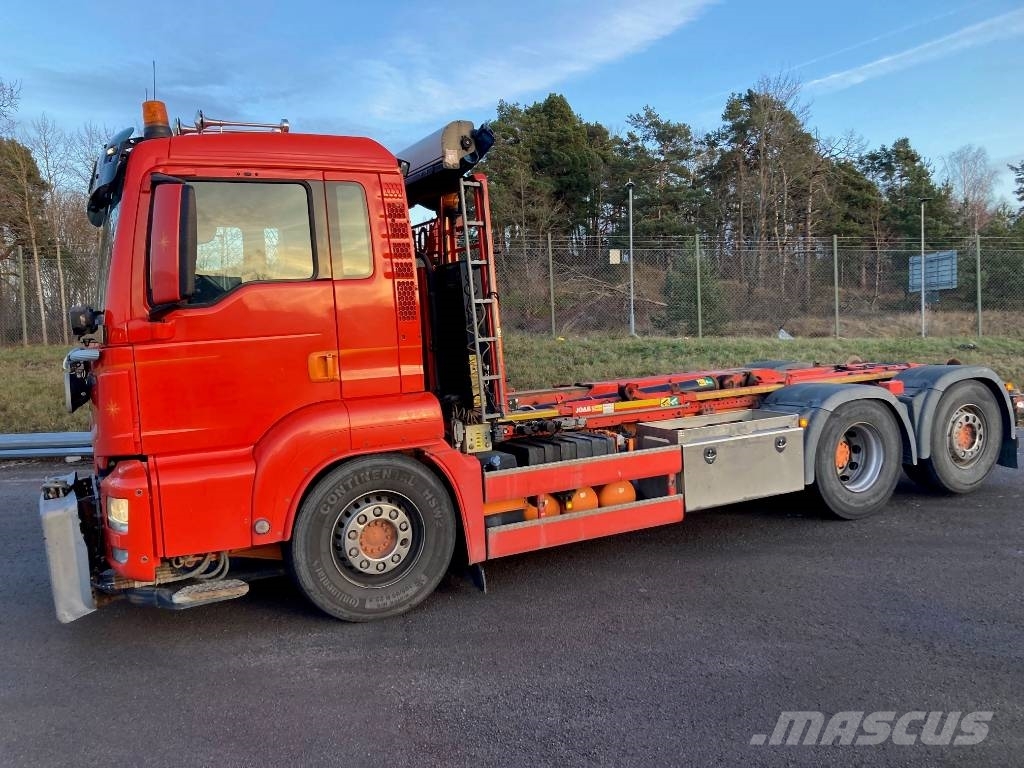 MAN TGS 26.460 LL Камиони с кран с кука