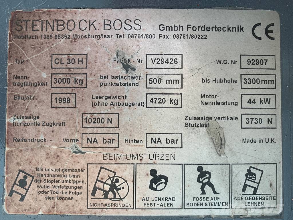 Steinbock Boss CL30H V-3115 INW Gas Stapler