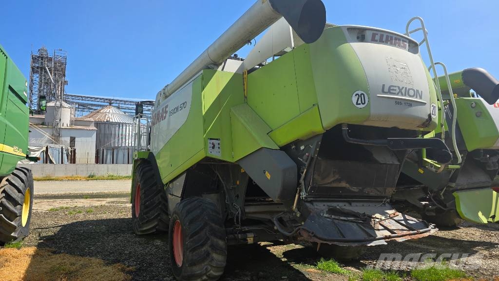 CLAAS Lexion 570 Θεριζοαλωνιστικές μηχανές