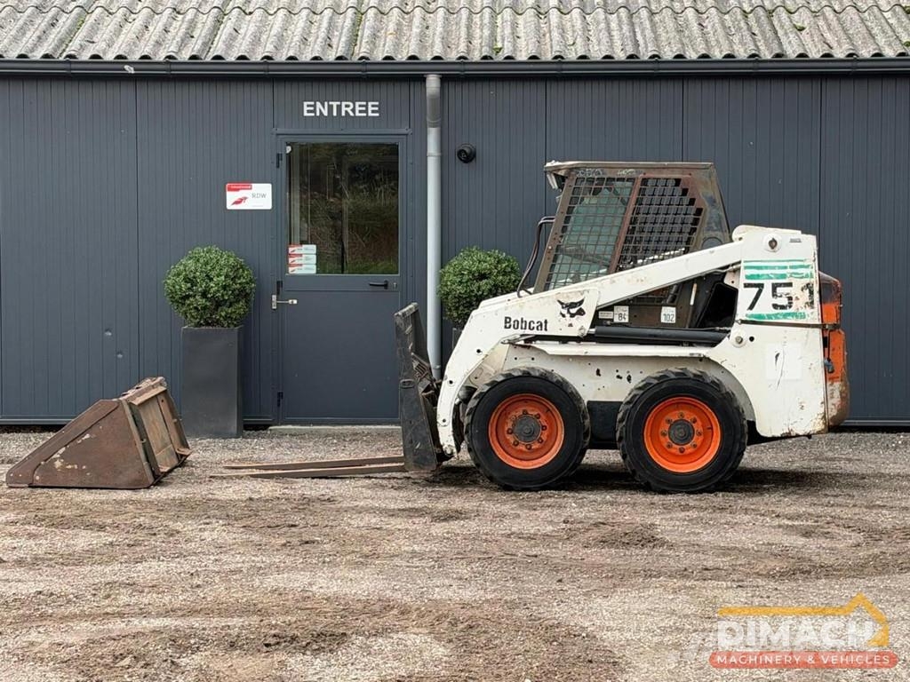 Bobcat 751 NL Machine - Bucket + Forks - 4x4 Pyöräkuormaajat