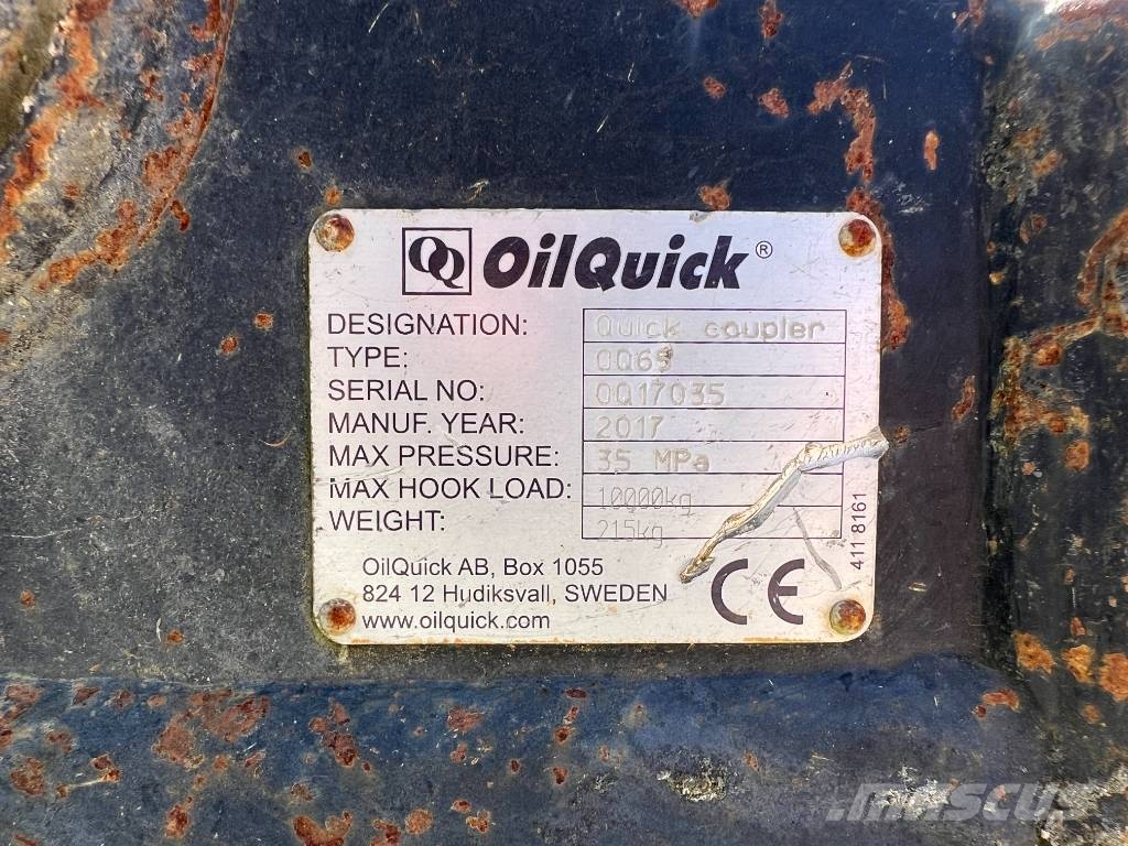 OilQuick OQ65 - M314F / M316F / M318F Brze spojke