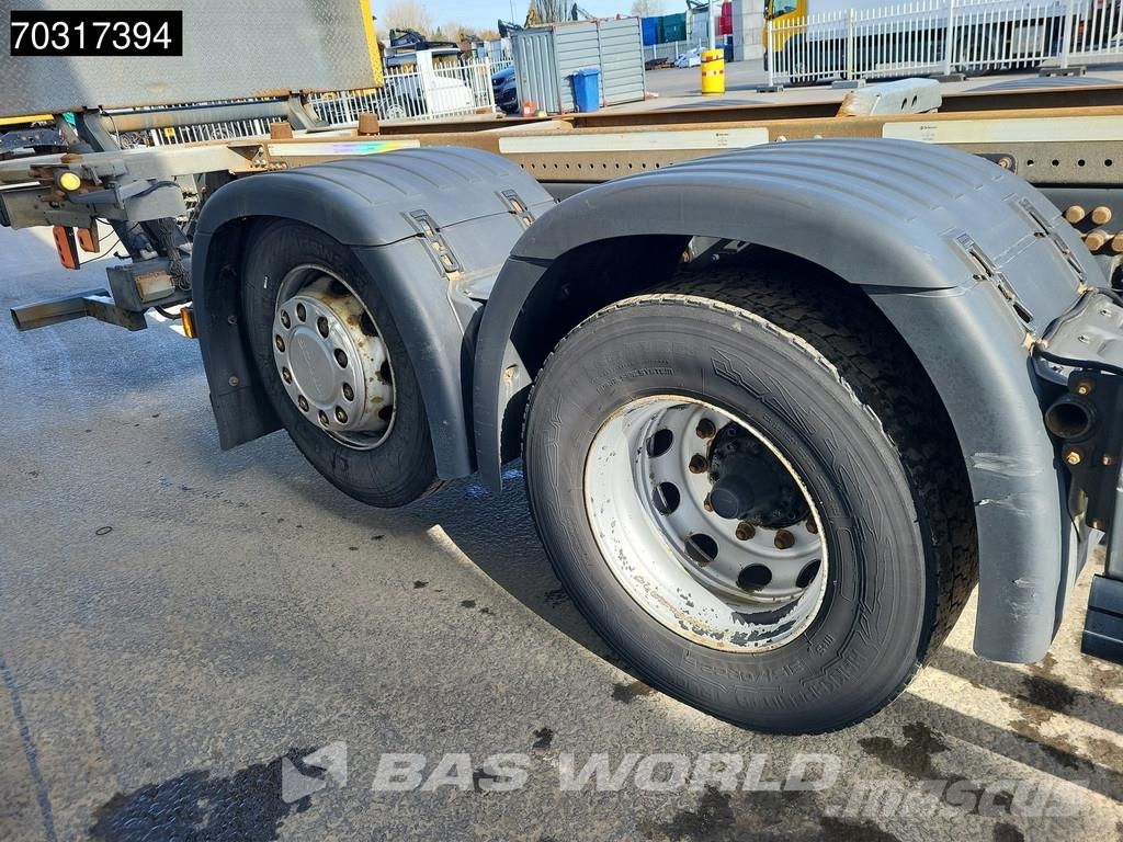 Scania P500 P 6X2 Full Air Zepro 2500kg Ladebordwand Lift Vaihtolava-autot