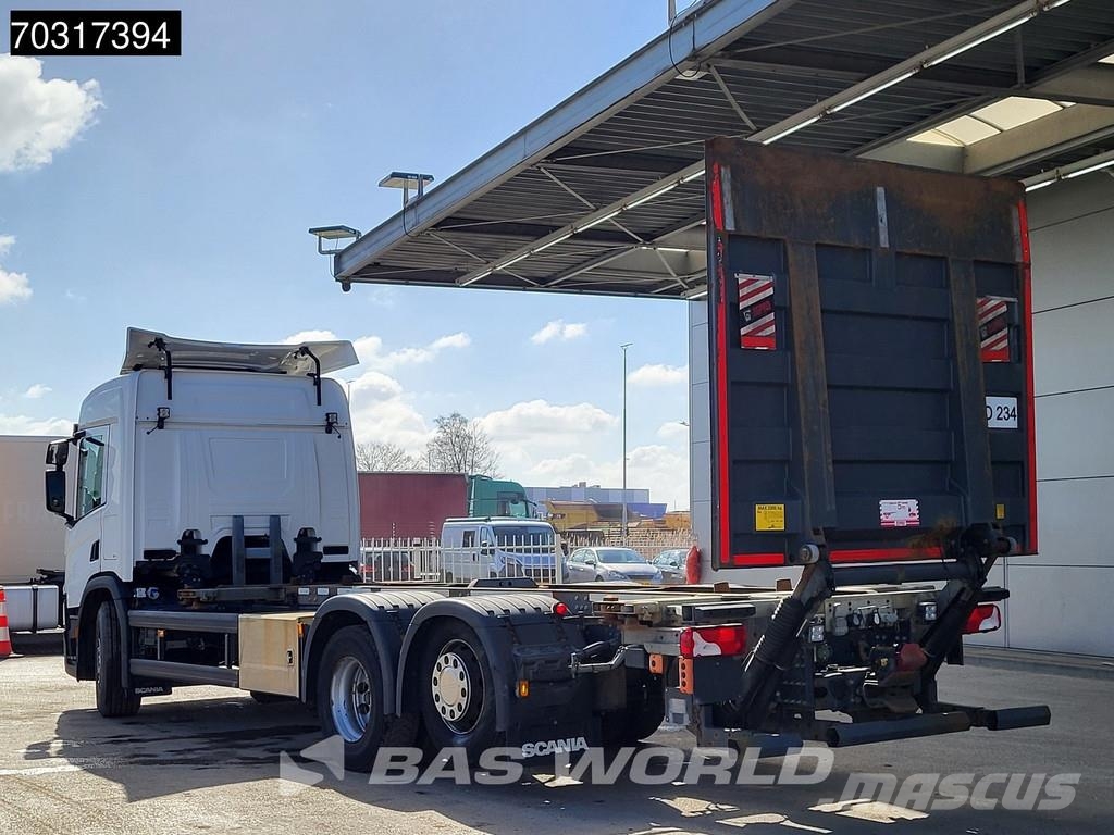 Scania P500 P 6X2 Full Air Zepro 2500kg Ladebordwand Lift Vaihtolava-autot