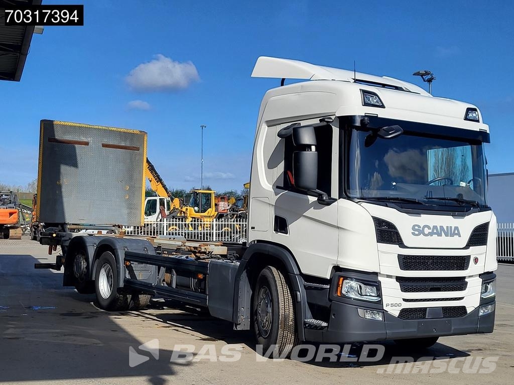 Scania P500 P 6X2 Full Air Zepro 2500kg Ladebordwand Lift Vaihtolava-autot