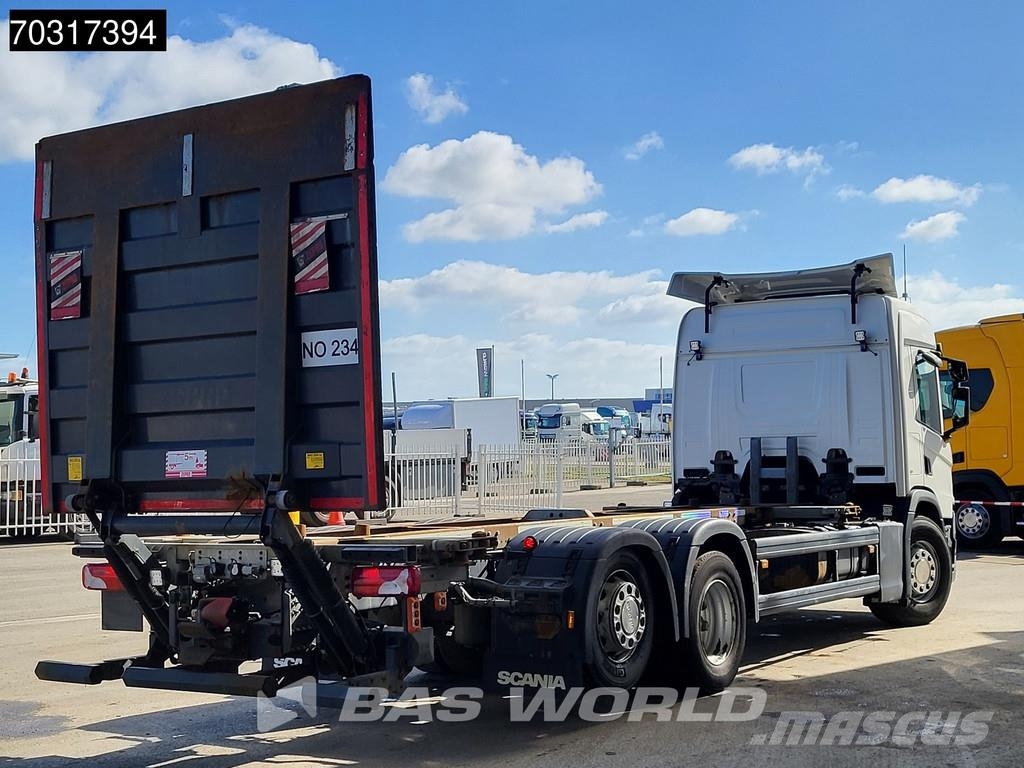 Scania P500 P 6X2 Full Air Zepro 2500kg Ladebordwand Lift Vaihtolava-autot