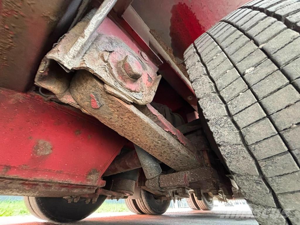 Broshuis 3AUD-44 EXTENDABLE / LAST AXLE STEERED Semi-trailer blokvogn