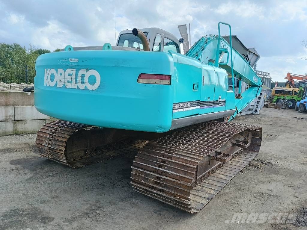 Kobelco SK 210 LC long reach excavator bagger 23,5 ton Long reach excavators