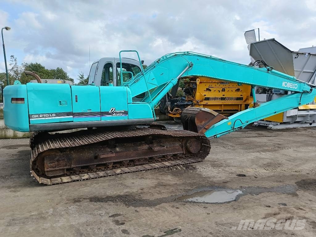 Kobelco SK 210 LC long reach excavator bagger 23,5 ton Long reach excavators