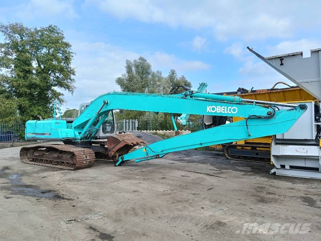 Kobelco SK 210 LC long reach excavator bagger 23,5 ton Long reach excavators