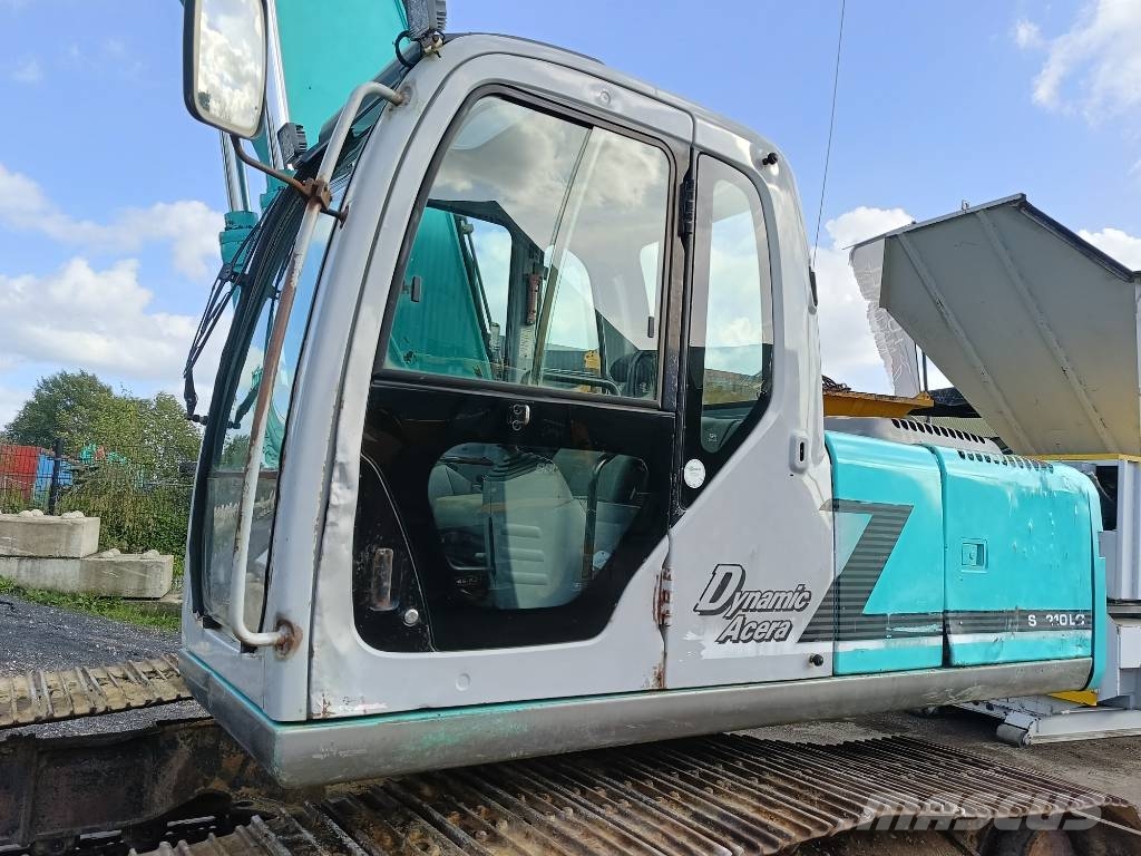 Kobelco SK 210 LC long reach excavator bagger 23,5 ton Long reach excavators