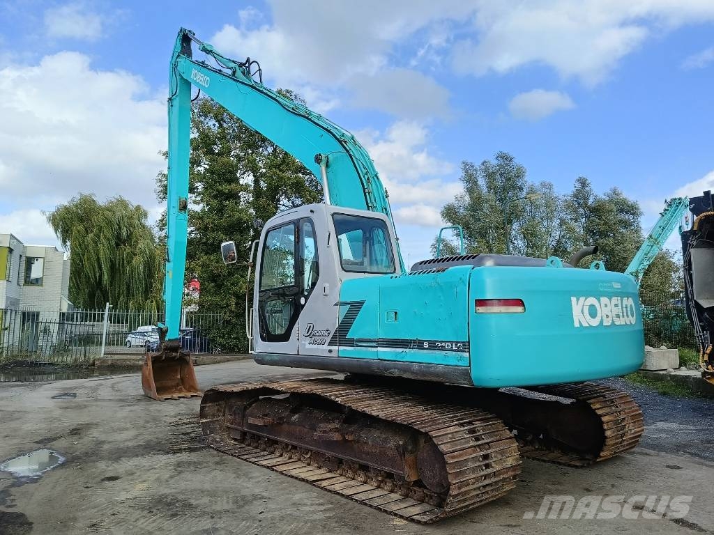 Kobelco SK 210 LC long reach excavator bagger 23,5 ton Long reach excavators
