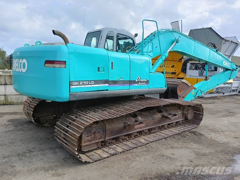 Kobelco SK 210 LC long reach excavator bagger 23,5 ton Long reach excavators
