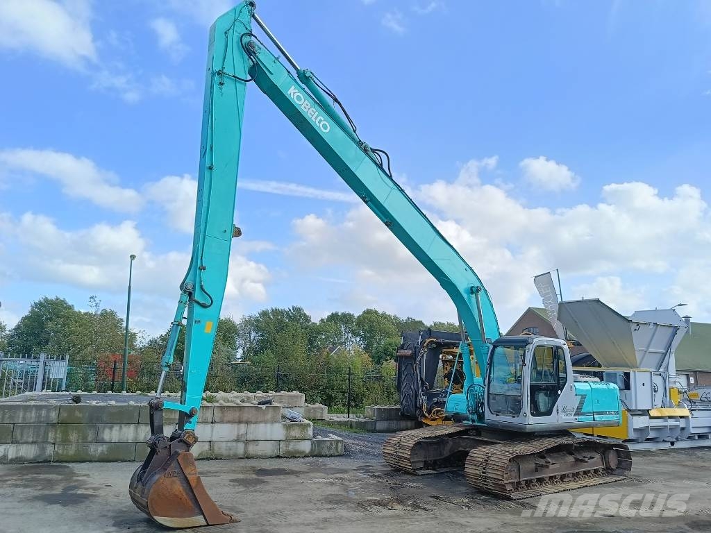 Kobelco SK 210 LC long reach excavator bagger 23,5 ton Long reach excavators