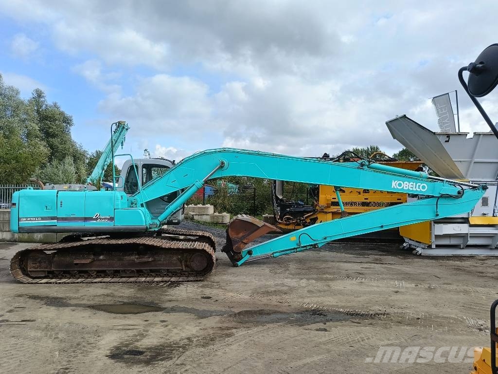 Kobelco SK 210 LC long reach excavator bagger 23,5 ton Long reach excavators
