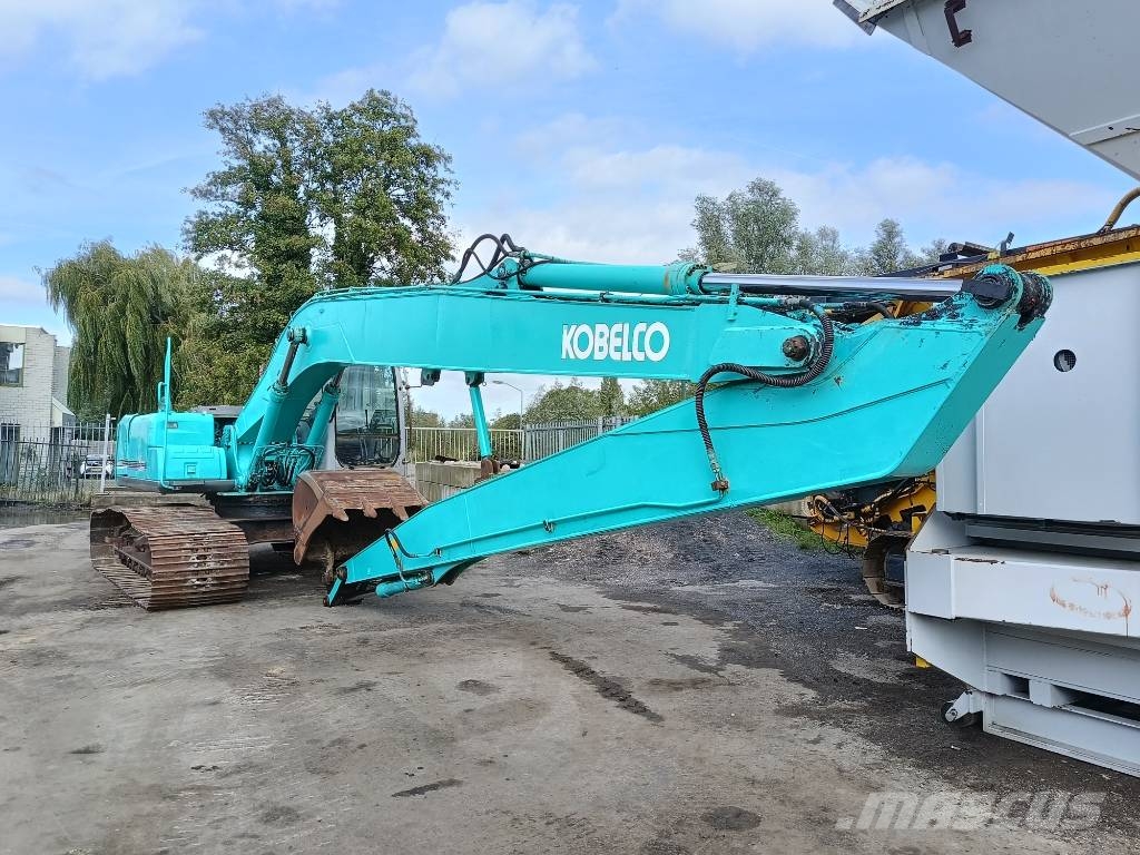 Kobelco SK 210 LC long reach excavator bagger 23,5 ton Long reach excavators
