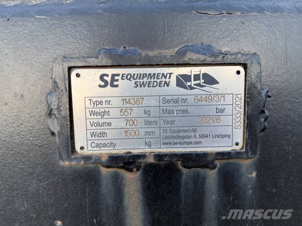 SE Equipment 1.50 puinbak Seulakauhat