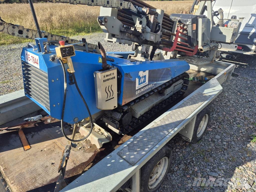 Tracto Grundodrill 4X + Mixing unit + Iveco + trailer Vaakaporauslaitteet