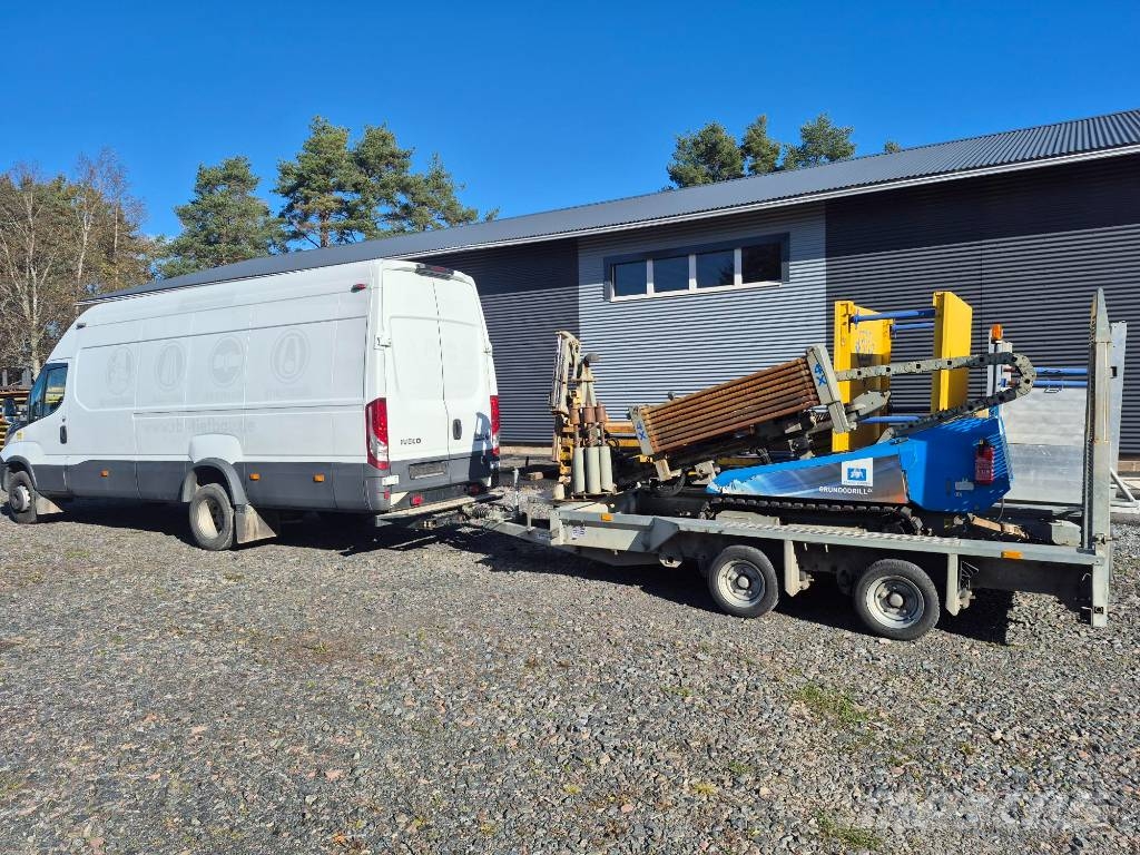 Tracto Grundodrill 4X + Mixing unit + Iveco + trailer Vaakaporauslaitteet