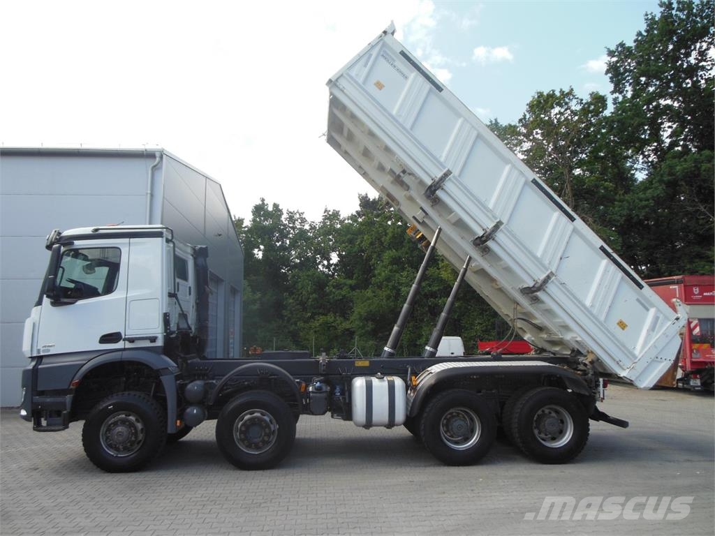 Mercedes-Benz Mercedes Benz 4151 Arocs, 8x6, Meiller, Bordmatic, Camiones bañeras basculantes o volquetes