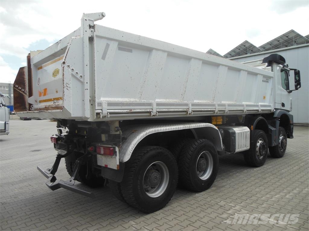 Mercedes-Benz Mercedes Benz 4151 Arocs, 8x6, Meiller, Bordmatic, Camiones bañeras basculantes o volquetes