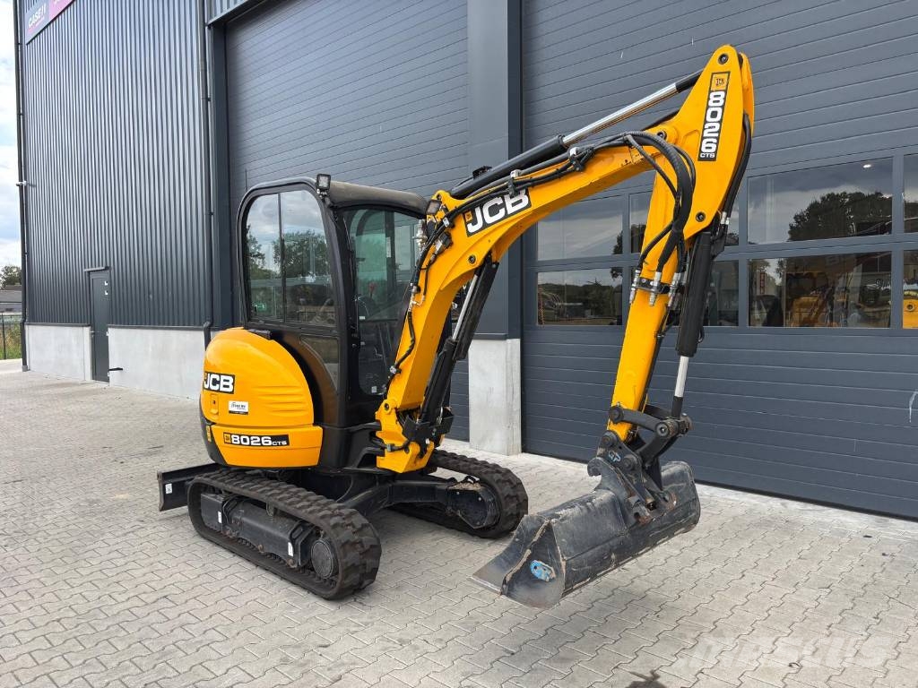 JCB 8026 Minigraafmachines < 7t