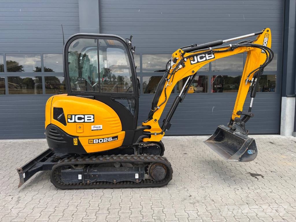 JCB 8026 Minigraafmachines < 7t