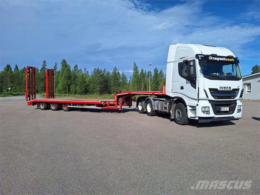 Iveco + Goldhofer Stralis X-Way 570 Camiones de cama baja