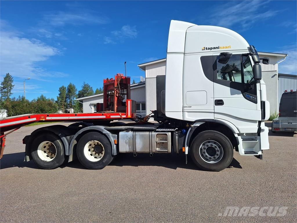 Iveco + Goldhofer Stralis X-Way 570 Camiones de cama baja