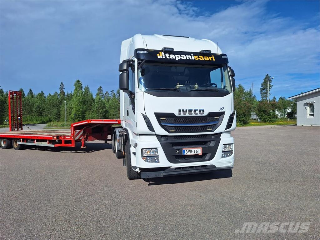 Iveco + Goldhofer Stralis X-Way 570 Camiones de cama baja