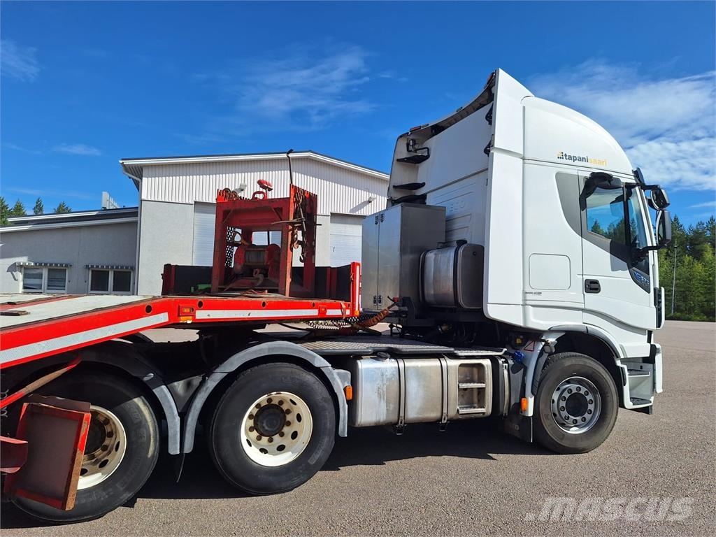Iveco + Goldhofer Stralis X-Way 570 Camiones de cama baja