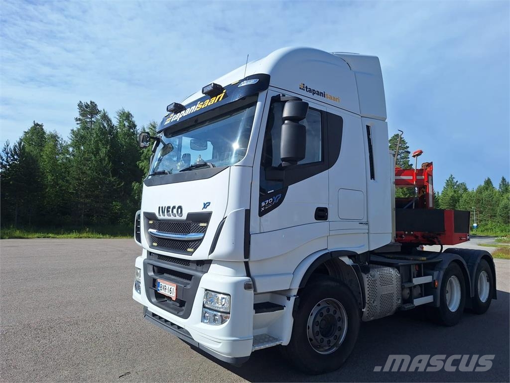 Iveco + Goldhofer Stralis X-Way 570 Camiones de cama baja