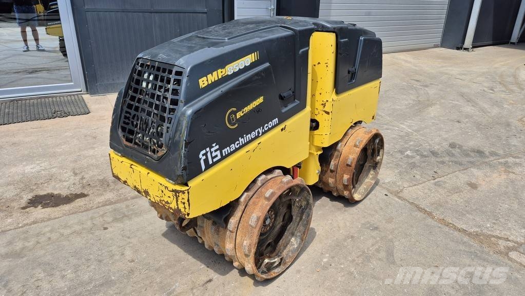 Bomag BMP8500 - YEAR 2021 - 180 WORKING HOURS مداحل ثنائية الاسطوانة
