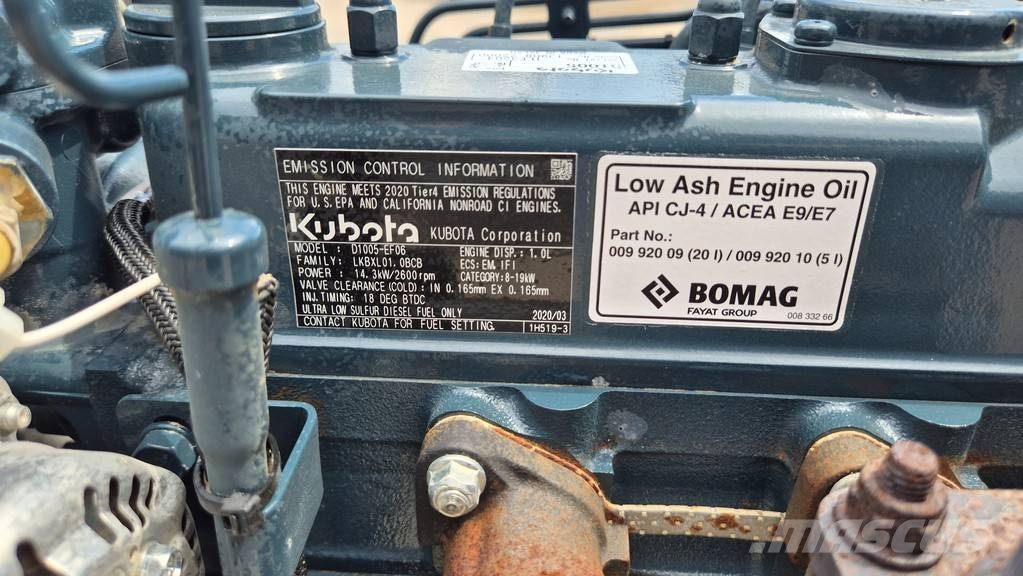Bomag BMP8500 - YEAR 2021 - 180 WORKING HOURS مداحل ثنائية الاسطوانة