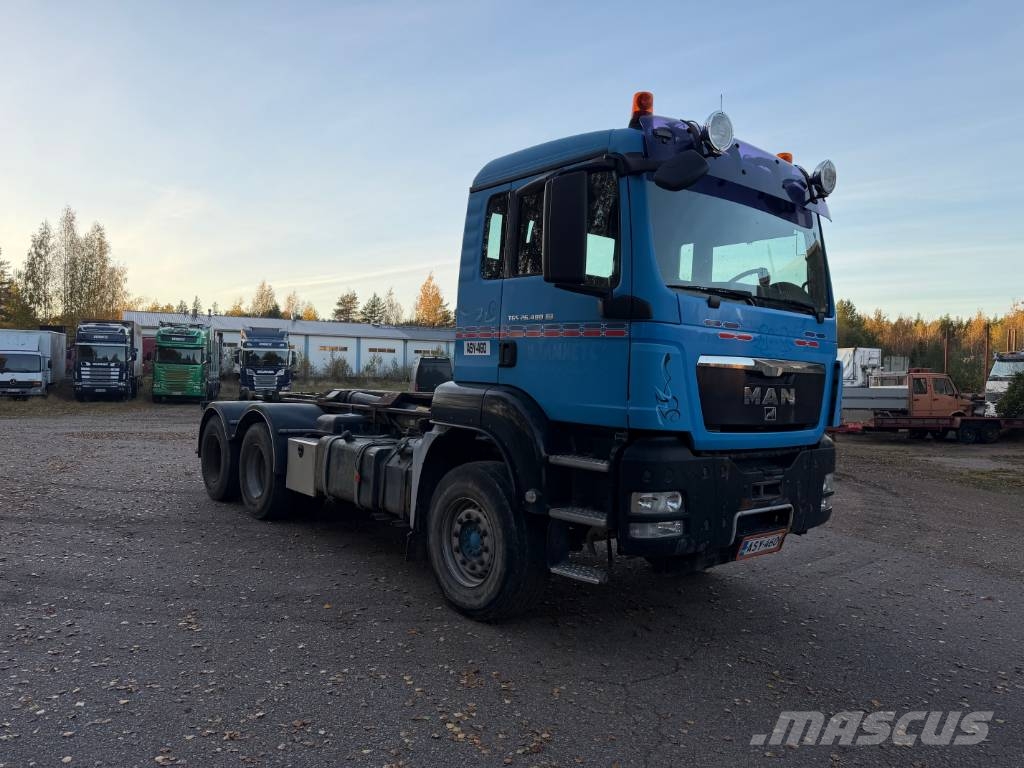 MAN TGS 26.480 Koukkulava kuorma-autot