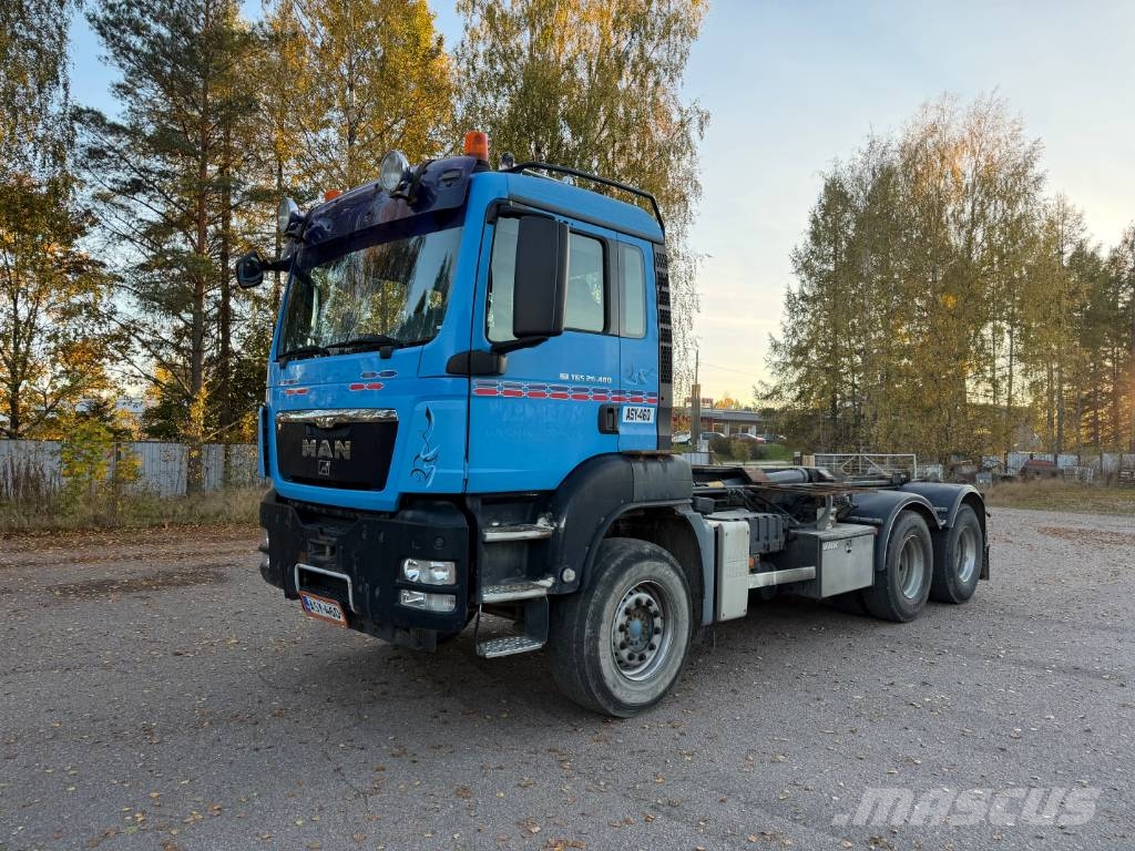 MAN TGS 26.480 Koukkulava kuorma-autot