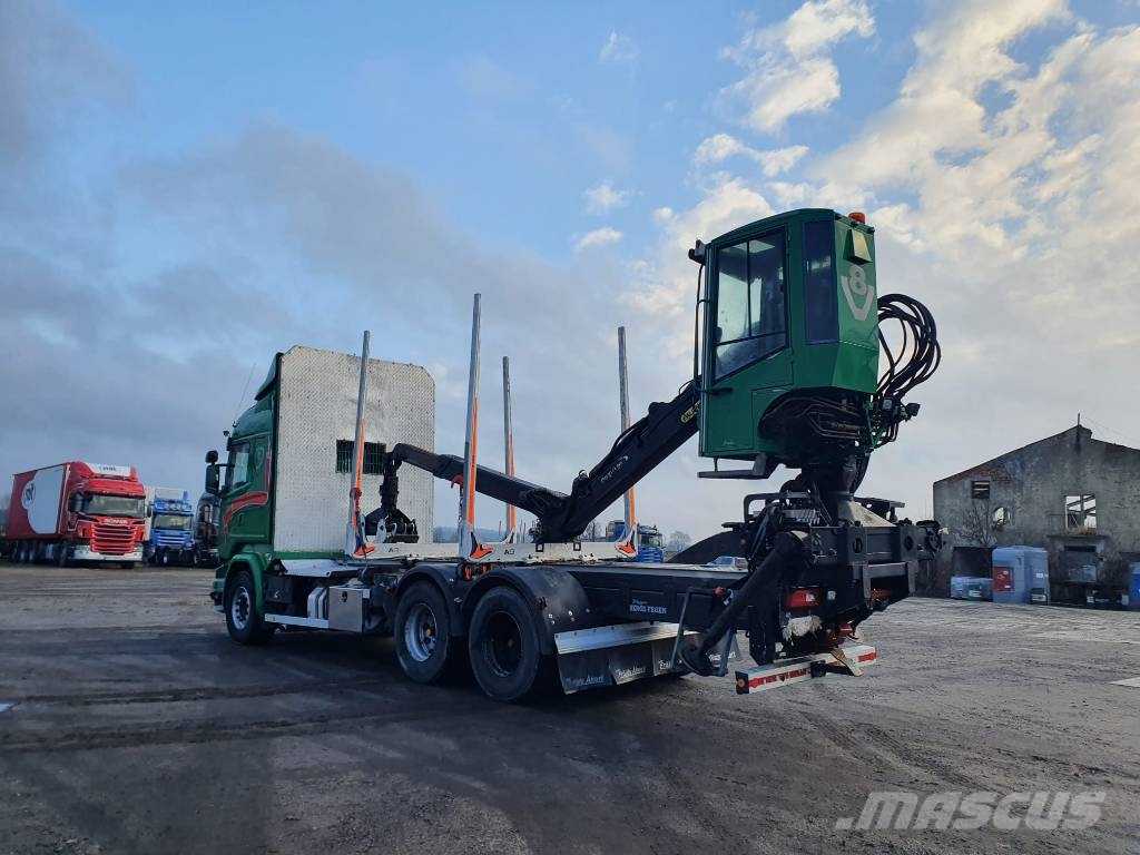 Scania R 580 Kamioni za drva Šticari