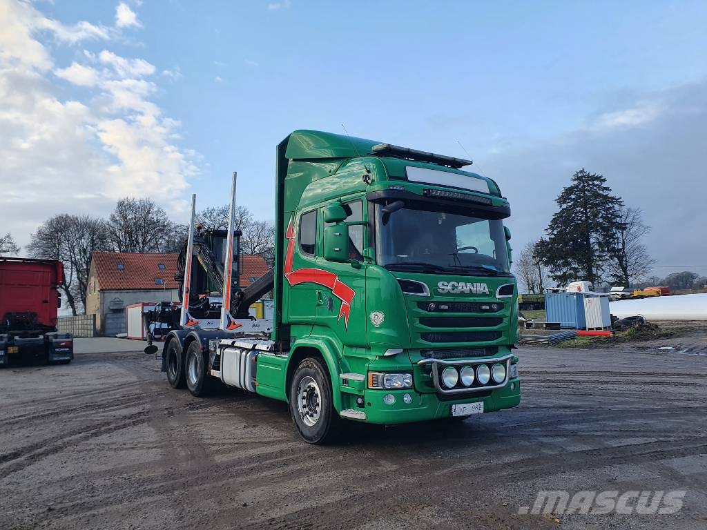 Scania R 580 Kamioni za drva Šticari