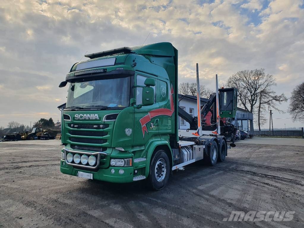 Scania R 580 Kamioni za drva Šticari