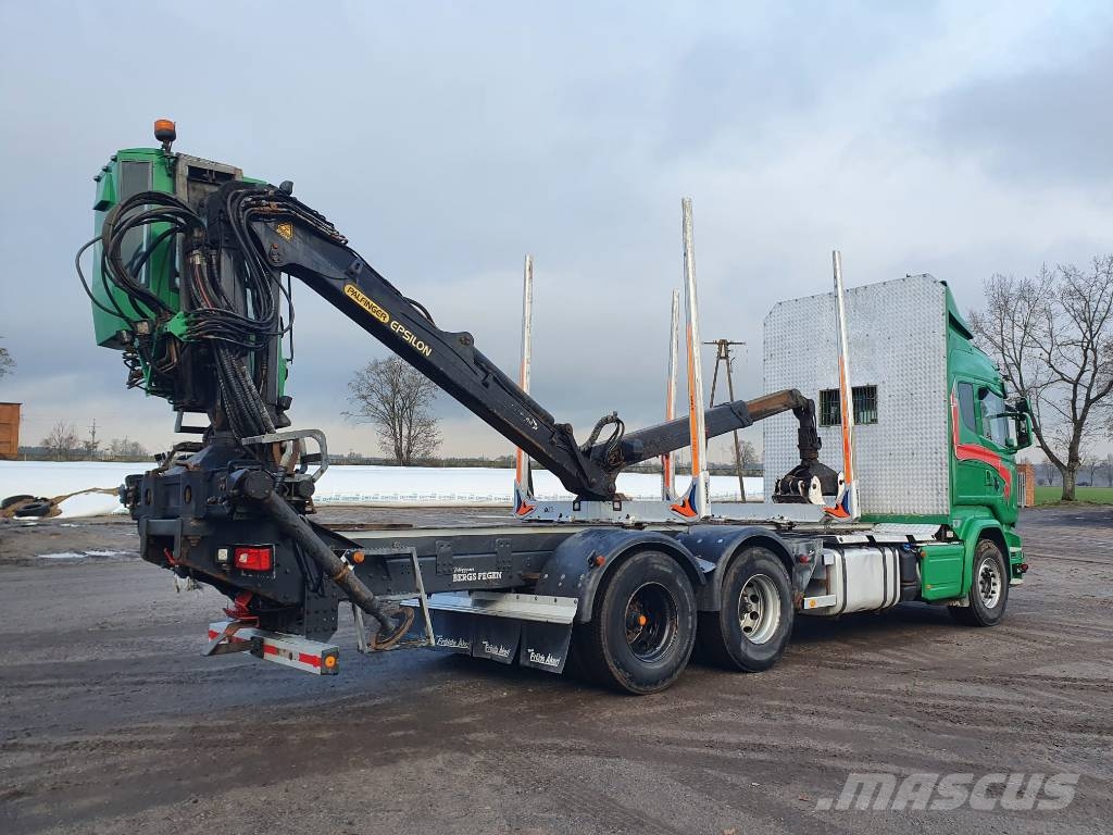 Scania R 580 Kamioni za drva Šticari