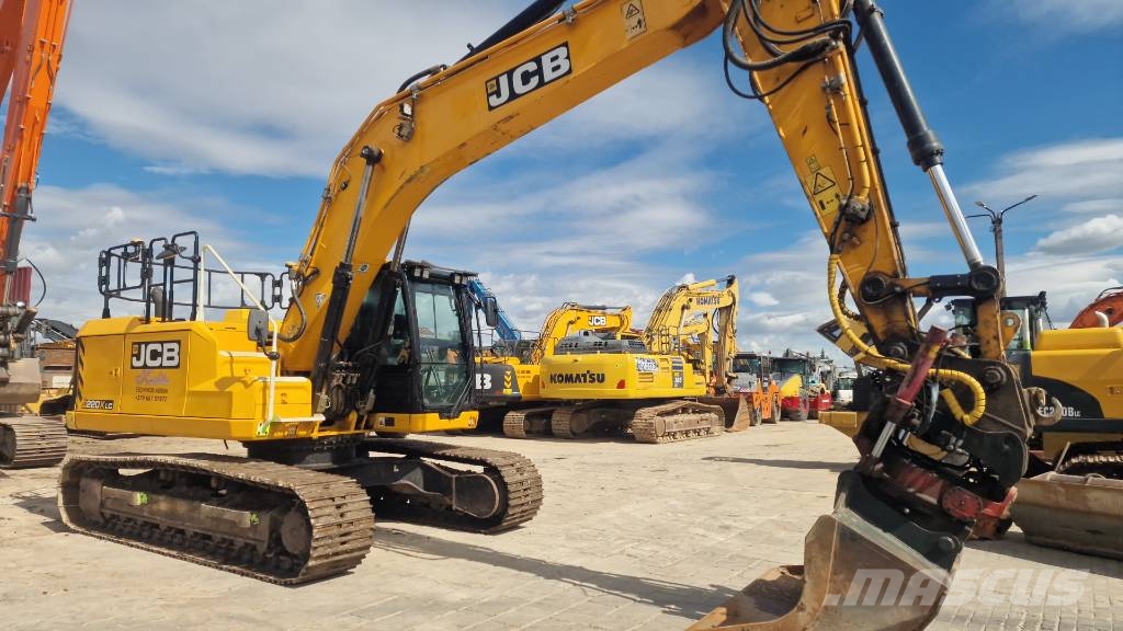 JCB 220 X Rupsgraafmachines