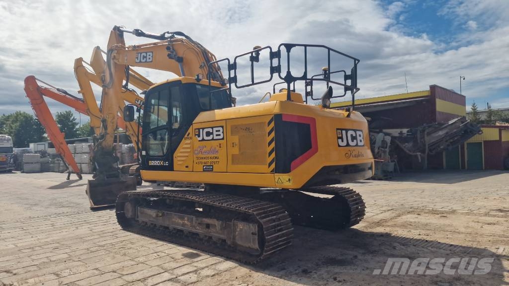 JCB 220 X Rupsgraafmachines