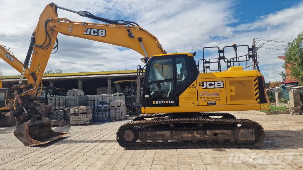 JCB 220 X Rupsgraafmachines