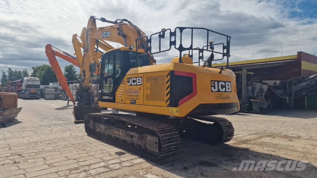 JCB 220 X Rupsgraafmachines