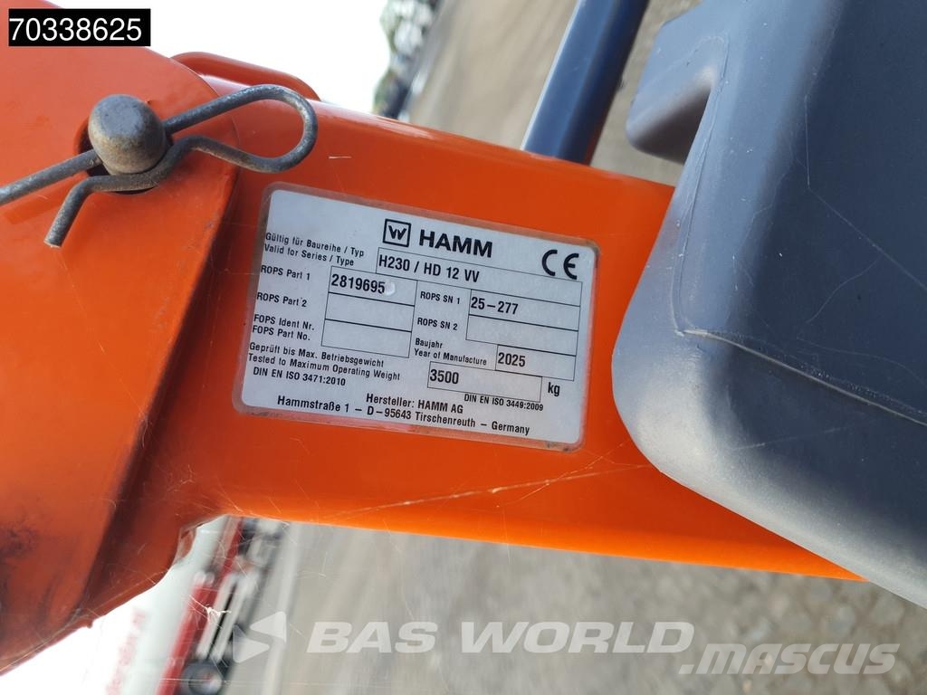 Hamm HD12 VV Tandemrullid