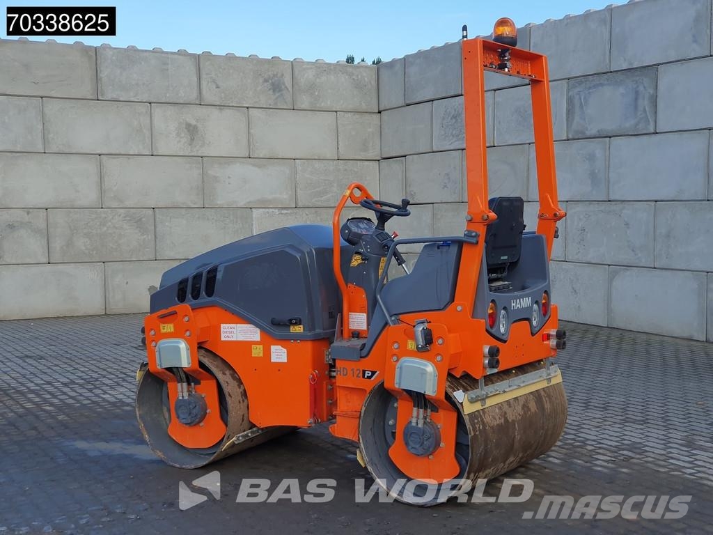 Hamm HD12 VV EPA / CE مداحل ثنائية الاسطوانة