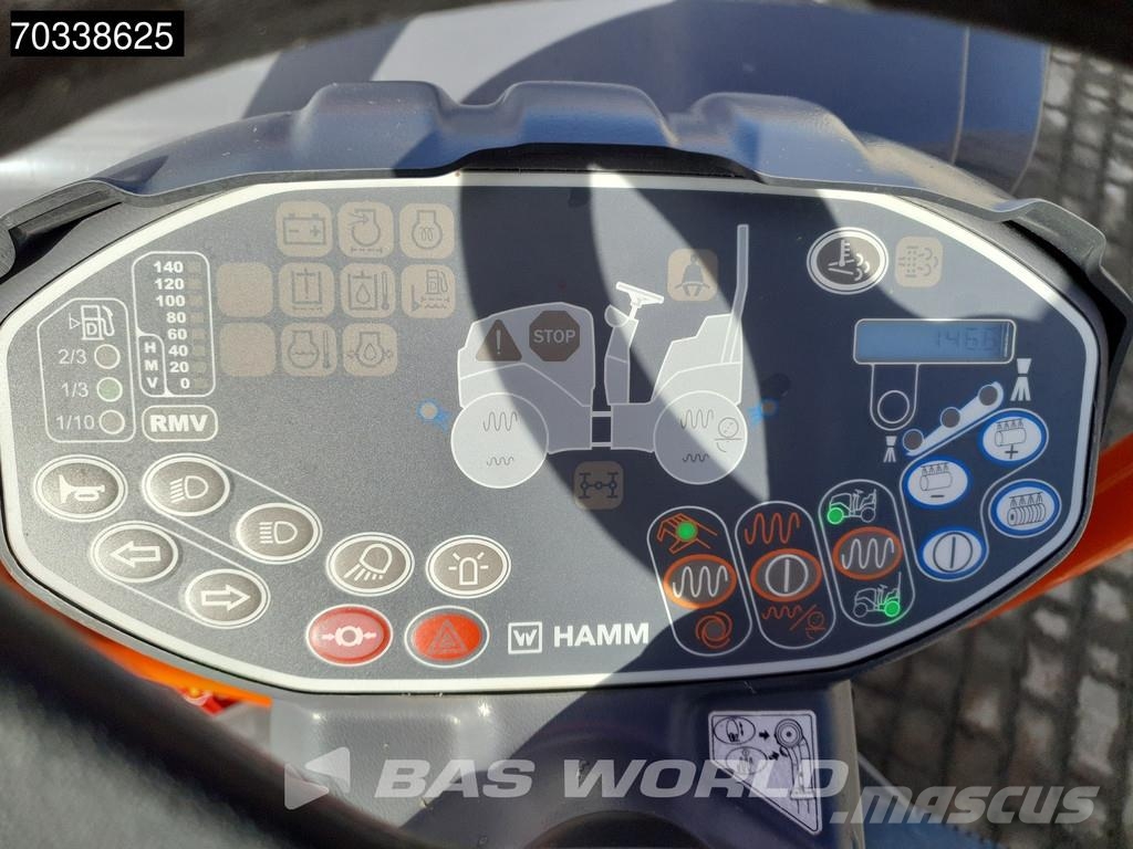 Hamm HD12 VV EPA / CE مداحل ثنائية الاسطوانة