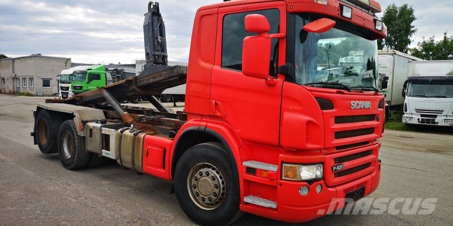 Scania P420LB6X2HNB ANALOG TAHHO!! Hákový nosič kontajnerov