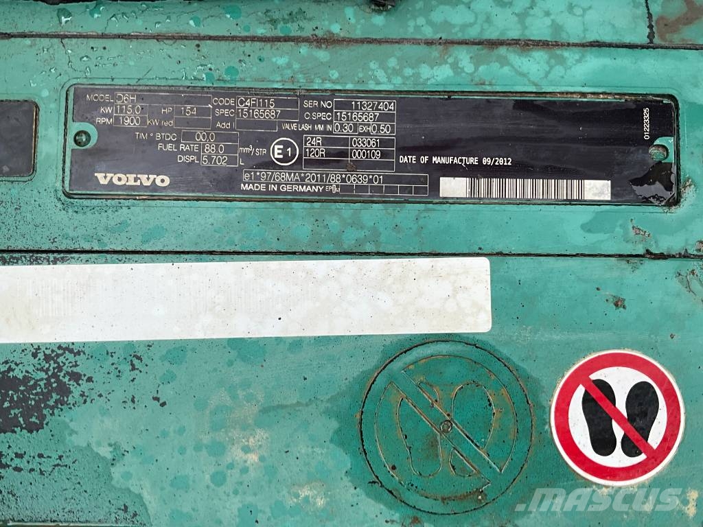 Volvo EW 160 D Bageri na kotačima