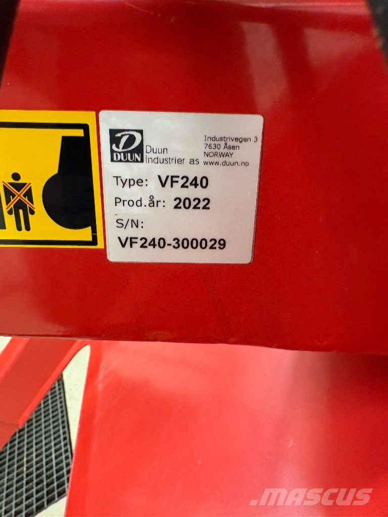 Duun VF240 Snežne freze